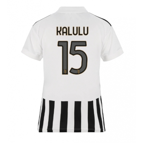 Juventus Pierre Kalulu #15 Maglia Gara Casa Repliche 2026-27 Donna Maniche Corte Juventus Pierre Kalulu #15 Maglia Gara Casa Repliche 2026-27 Donna Maniche Corte